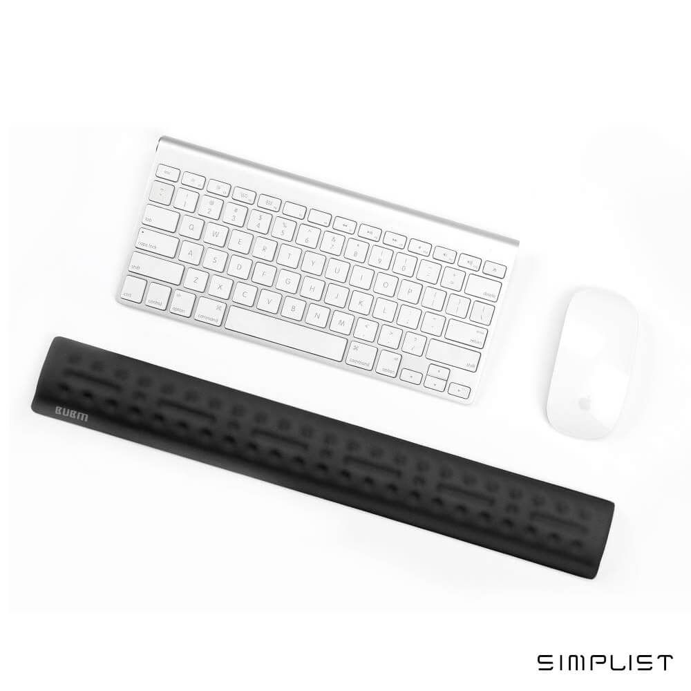 Simplist BUBM Keyboard Wrist Rest Pad - Non-Slip Ergonomic Support for Comfortable Typing