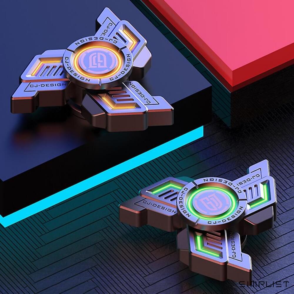 Faimocas Typhoon Fidget Spinner for Stress Relief and Fun - Glow in Dark