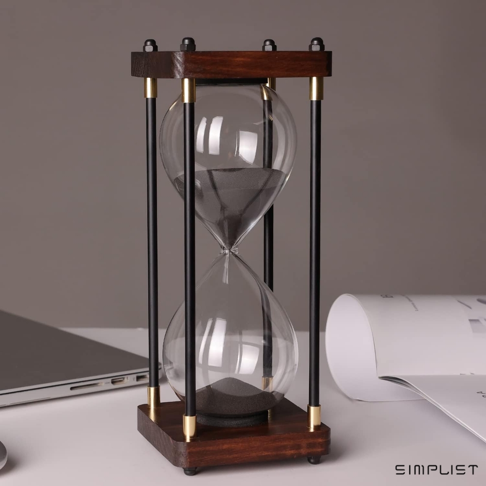 Lmzxmcy Hourglass Sand Timer (60 Minutes)