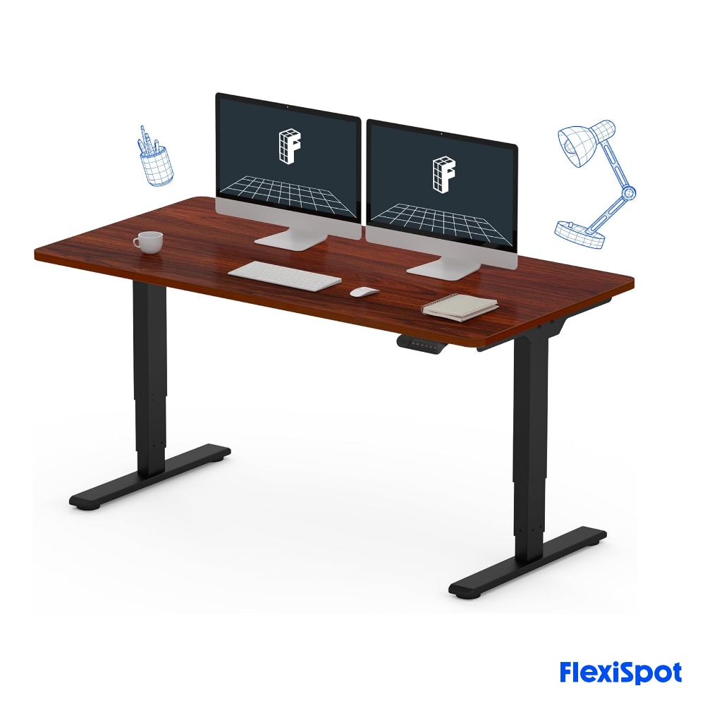 e2 pro Flexispot E2 Pro -Height Adjustable Electrical Ergonomic Standing Desk (140x70 CM)