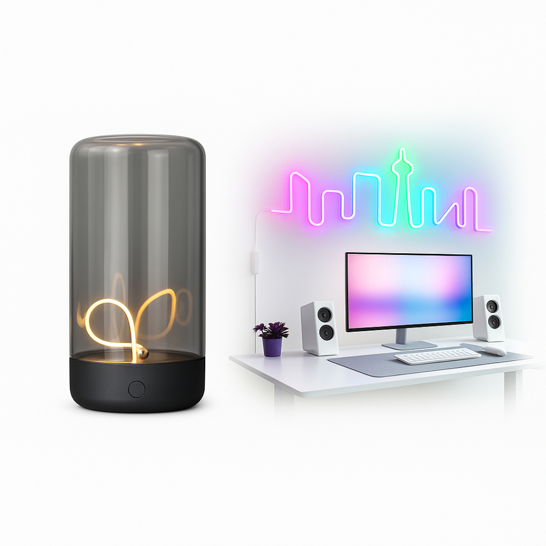 AUGE Mini - Relaxing Nebula Beam Lamp