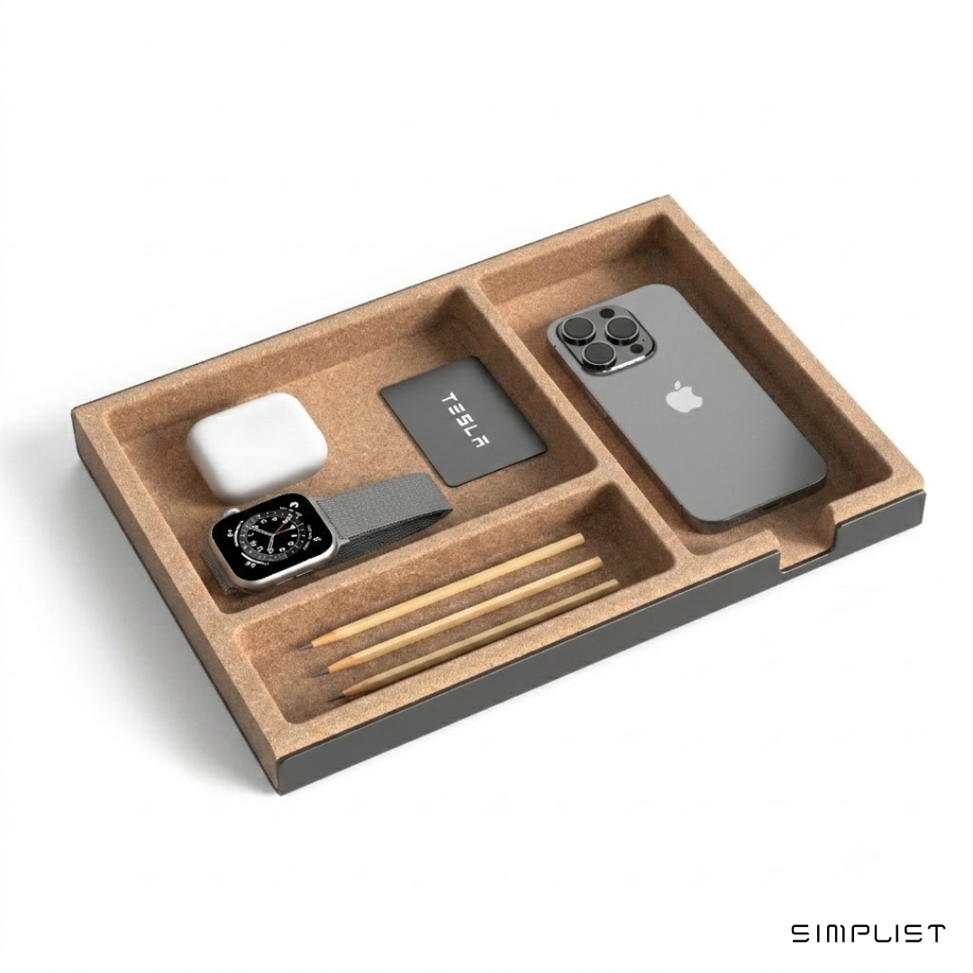 simplist (42) Aura Tray - Premium Minimalist Desk Organiser