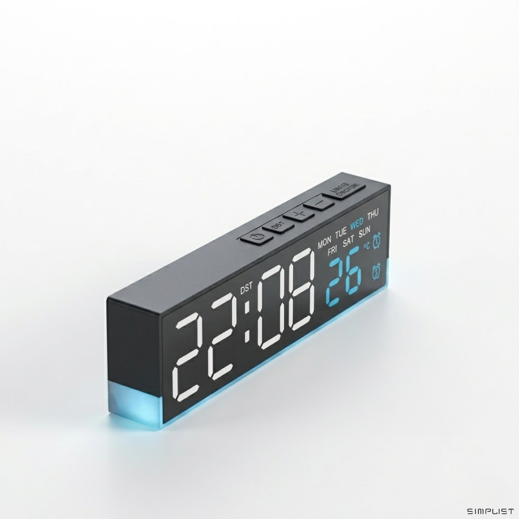 Mojo Dial - LED Clock display with date and temperature