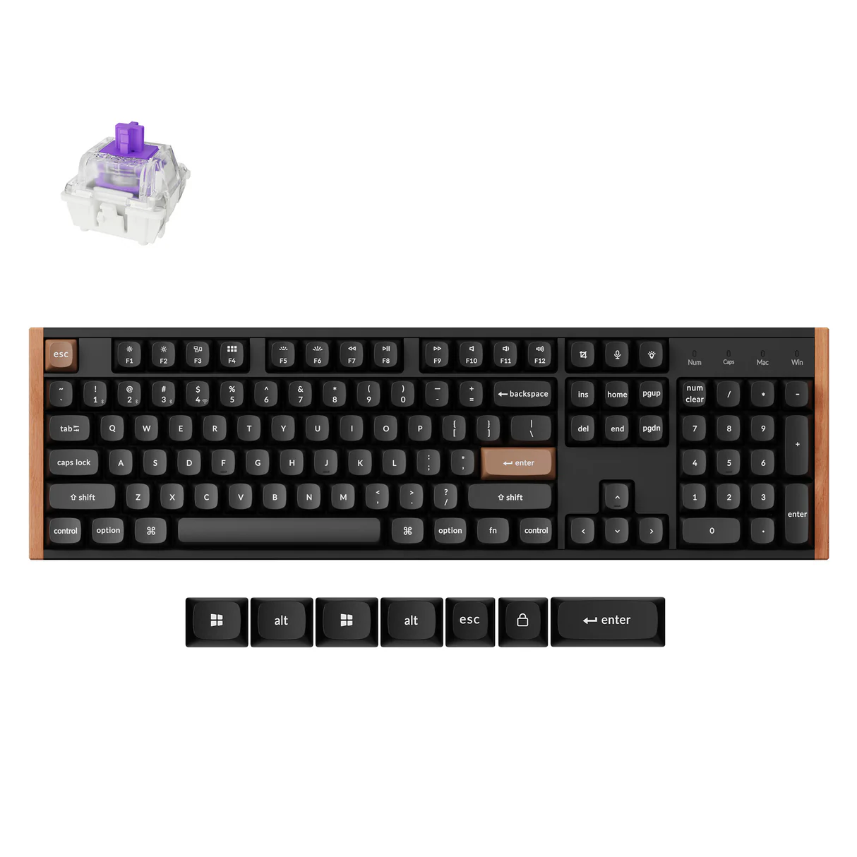 Keychron K10 HE Wireless Magnetic Switch Custom Keyboard